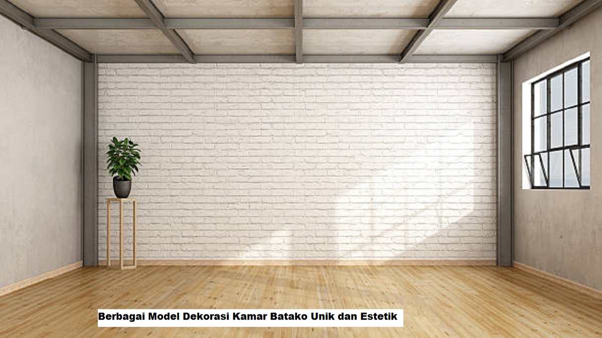 Berbagai Model Dekorasi Kamar Batako Unik dan Estetik