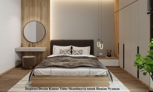 Inspirasi Desain Kamar Tidur Skandinavia untuk Hunian Nyaman Desain Kamar Tidur Skandinavia