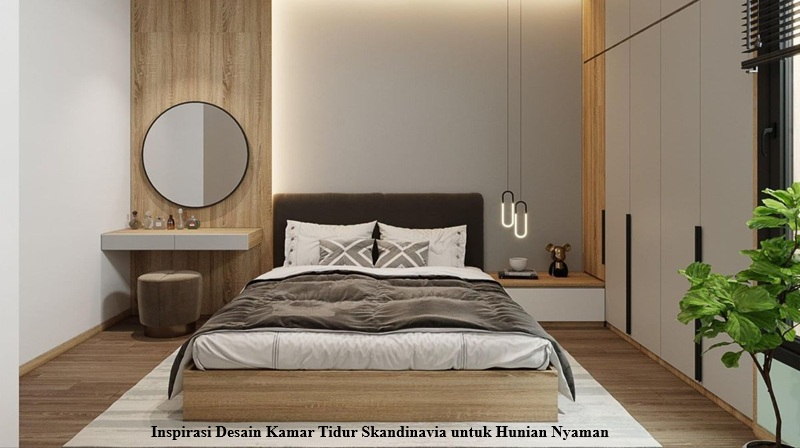 Desain Kamar Tidur Skandinavia
