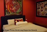 Inspirasi Kamar Warna Merah yang Elegan dan Menarik kamar warna merah