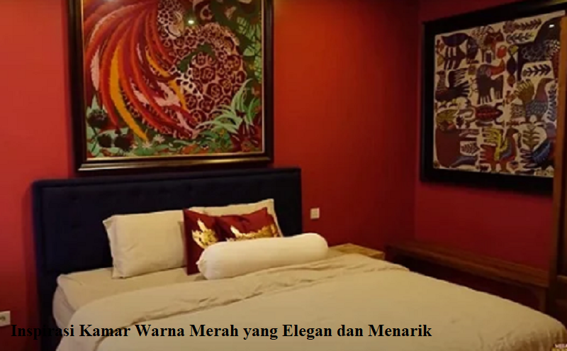 kamar warna merah